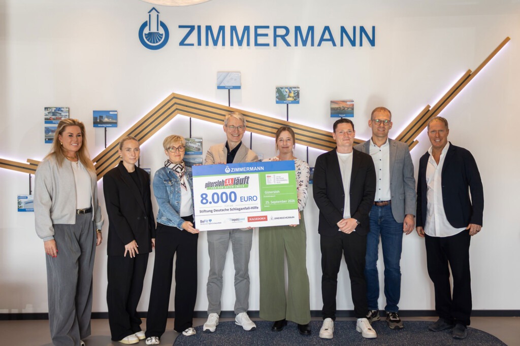 Scheckübergabe - Gütersloh Läuft 2026